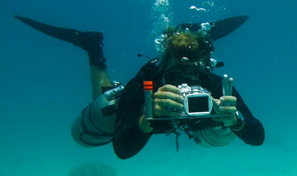 التصوير تحت الماء وتصوير الغوص