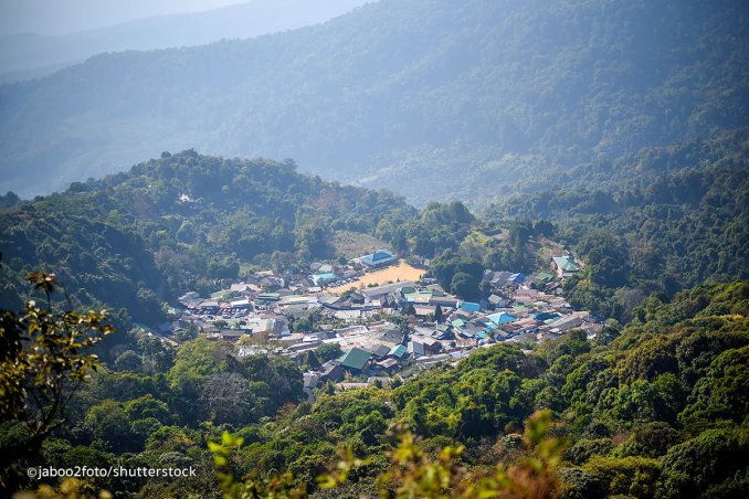  قرية دوي بوي القبلية  -Doi Pui Tribal Village - National Park Suthep